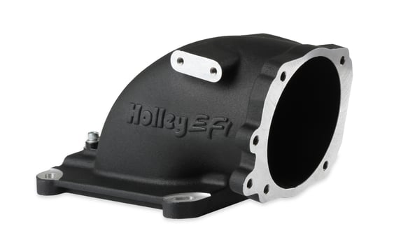 EFI Throttle Body Intake Elbow-Black Finish 300-240FBK