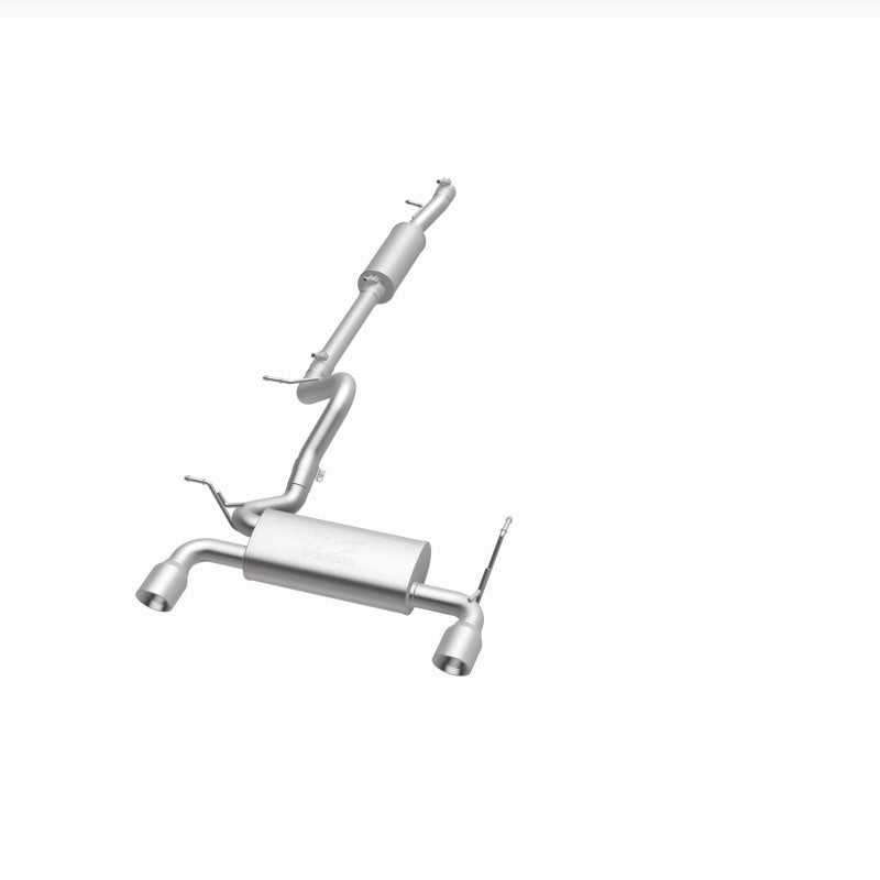 MagnaFlow Cat-Back 12-16 Jeep Wrangler GT 3.6L V6 Black Tips