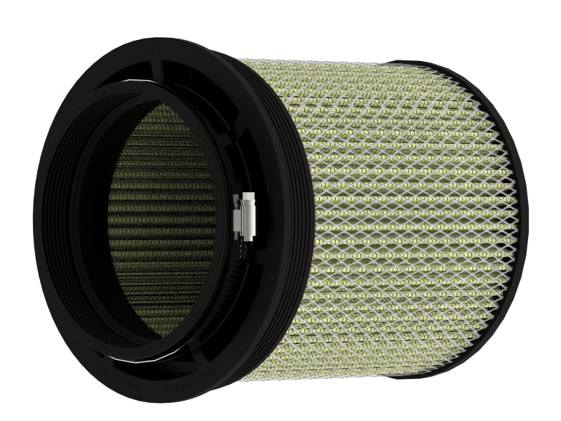 aFe MagnumFLOW Air Filter Pro DRY S 6in Flange x 8 1/8in Base/Top (INV) x 9in H