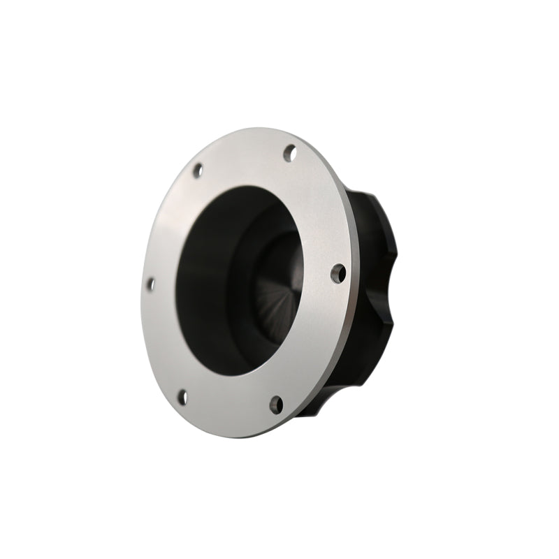 Aeromotive Fill Cap - Screw-On - 3in - Flanged - 6-Bolt - Black