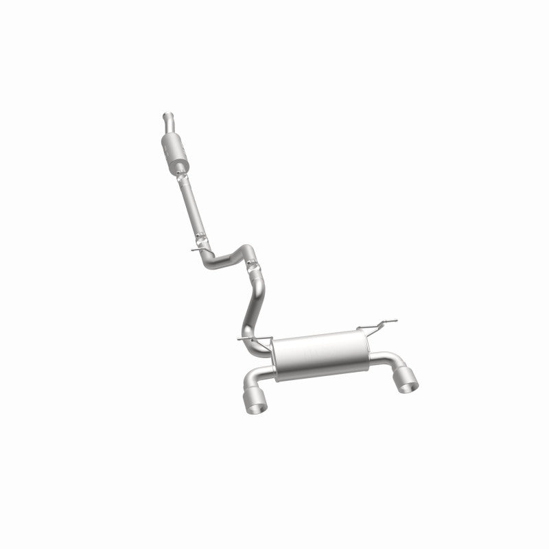 MagnaFlow 2018+ Jeep Wrangler 3.6L 409 SS Dual Split Rear Exit Polished Tips Cat-Back Exhaust