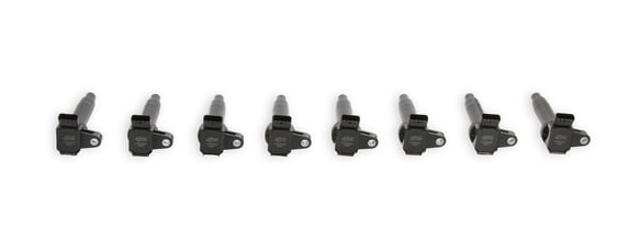 Ignition Coils - 1998-2010 Toyota, 4.7L/Lexus 4.3L, V8 Engines, 8-Pack, Black 140083K-8