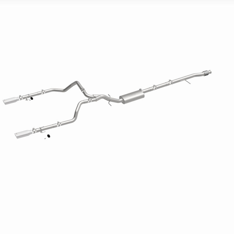 MagnaFlow 2019 Chevy Silverado 1500 V8 5.3L/V6 4.3 Street Series Dual Exit Exhaust w/ Polished Tips