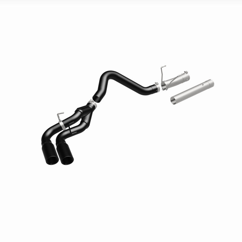 MagnaFlow 07-17 Dodge Ram 2500/3500 6.7L DPF-Back Black 4in Dual Single Passenger Side Rear Exit