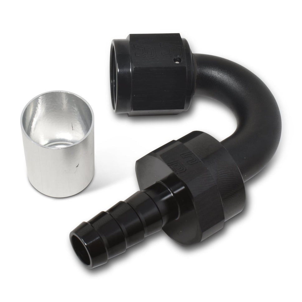 6AN ProClassic Crimp 150 Degree Hose End