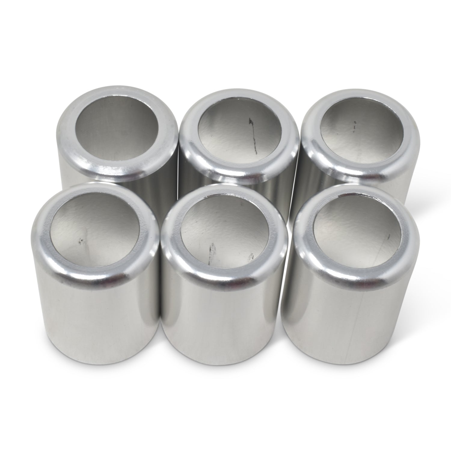 6AN Replacement Crimp Collars In Aluminum