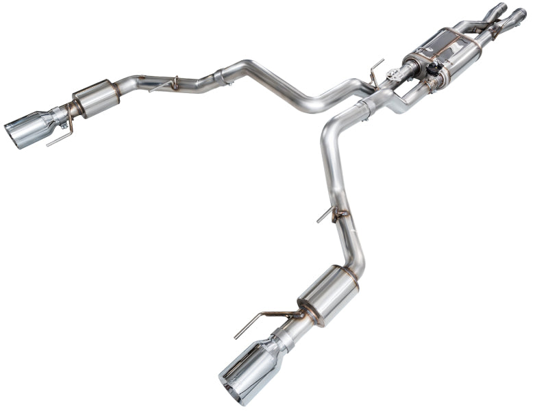 AWE Gen 3 Raptor R SwitchPath Exhaust - Chrome Silver Tips