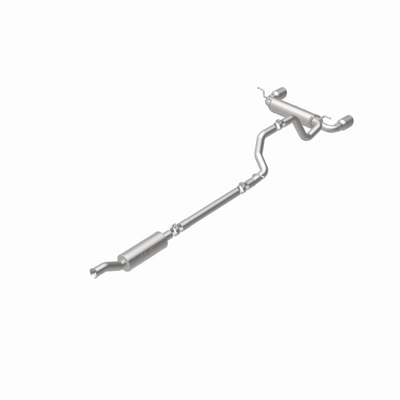 MagnaFlow 2018+ Jeep Wrangler 3.6L 409 SS Dual Split Rear Exit Polished Tips Cat-Back Exhaust