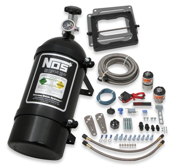 NOS Big Shot Wet Nitrous System for 4500 4-barrel Carburetor 02102BNOS