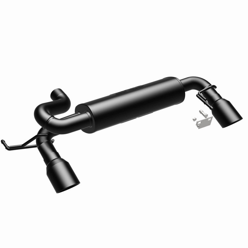 MagnaFlow 2021 Ford Bronco Street Series Axle-Back Exhaust w/ Dual Split Rear Style Exit- Black Tips