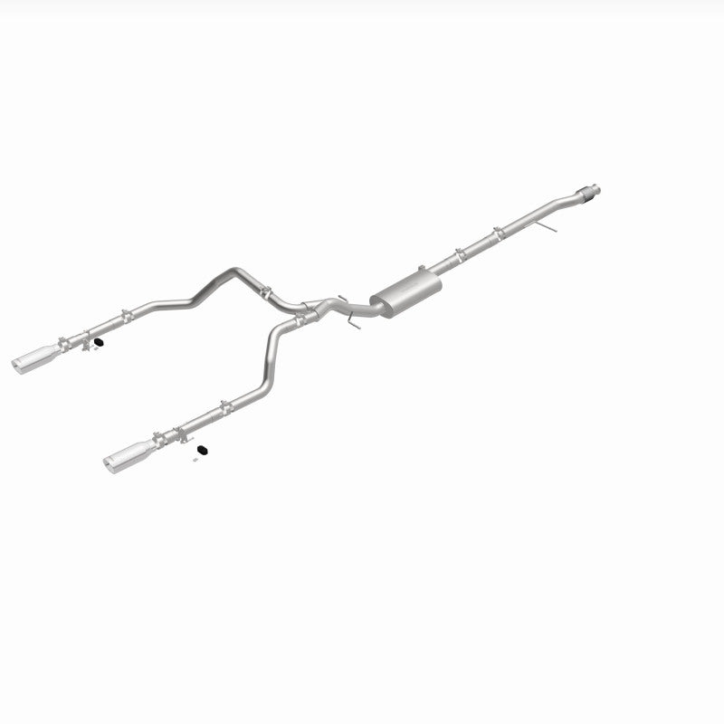 MagnaFlow 2019 Chevy Silverado 1500 V8 5.3L/V6 4.3 Street Series Dual Exit Exhaust w/ Polished Tips