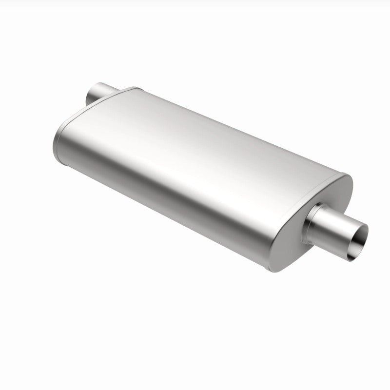 MagnaFlow Muffler Trb SS 4X9 18 2.5/2.5