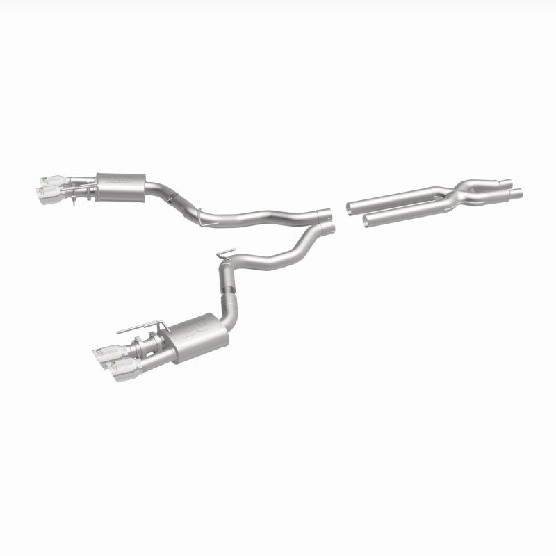 MagnaFlow SYS Cat-Back 2018 Ford Mustang GT 5.0L Competition Dual Exit Polished 4in Tips