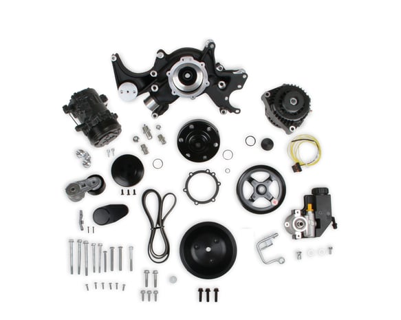 Holley Small Block Chevy Mid-Mount Complete Accessory System 20-240BK