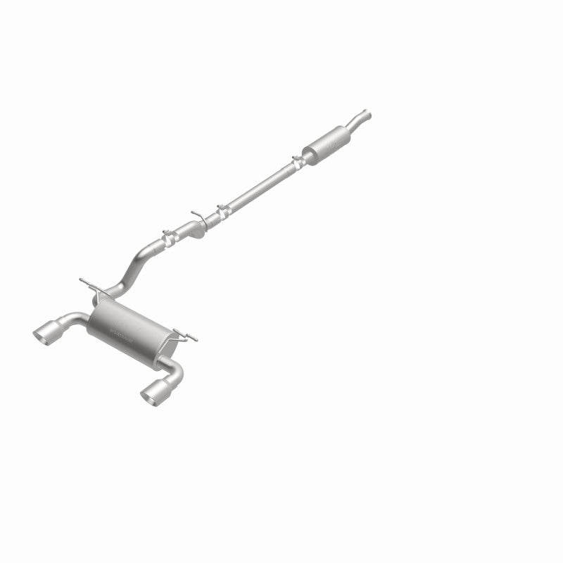 MagnaFlow 2018+ Jeep Wrangler 3.6L 409 SS Dual Split Rear Exit Polished Tips Cat-Back Exhaust