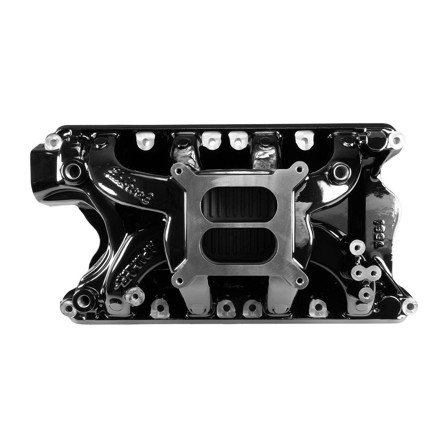 RPM Air-Gap Small Block Ford 351W Intake Manifold - Black Plasma Finish