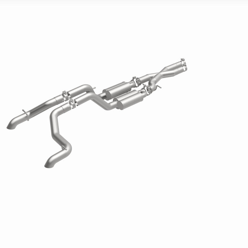 MagnaFlow Cat-Back 2021 Jeep Wrangler 6.4L Rock Crawler Series Dual Exit Stainless Exhaust