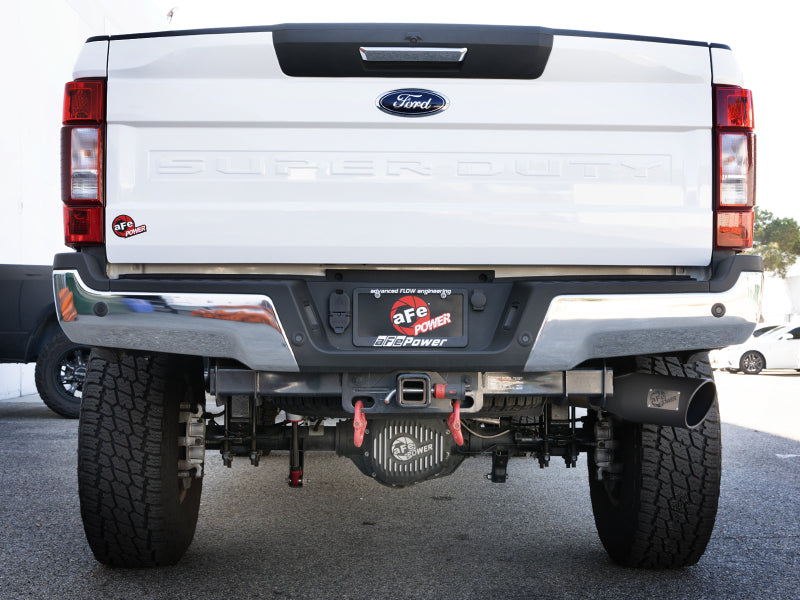 aFe MACHForce XP 4in Cat-Back SS-409 Exhaust w/ Black Tips 2017 Ford Super Duty F-250/F-350 V8-6.2L