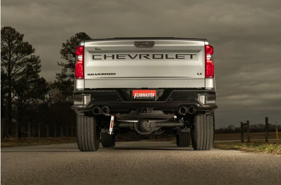 Flowmaster American Thunder Cat-Back Exhaust System Muffler 2024-2025- GMC 1500 60-115