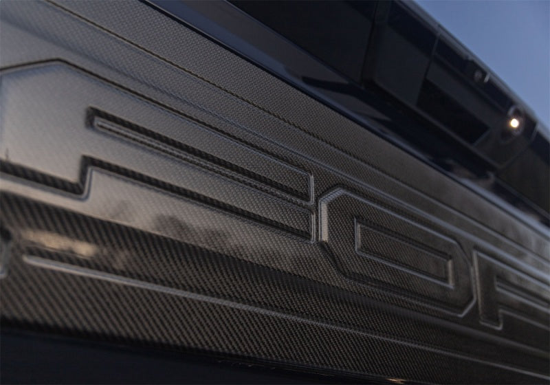Ford Racing 21-24 Ford F150 Raptor Carbon Fiber Tailgate Panel - Gloss