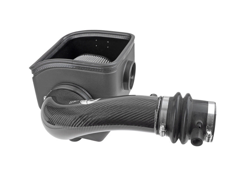 aFe 19-23 Nissan Patrol 4.8L L6 Track Series Carbon Fiber Intake System w/Pro DRY S Filter