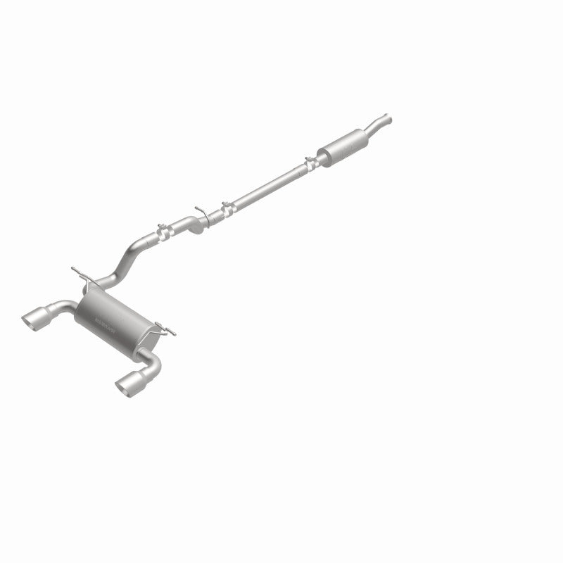 MagnaFlow 2018+ Jeep Wrangler 3.6L 409 SS Dual Split Rear Exit Polished Tips Cat-Back Exhaust