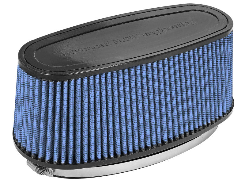 aFe Magnum FORCE Intake Rplcmnt Air Filter (11-3/8x4)IN F x(14x5-1/2)IN B x(12x3-1/2)IN T x 5 IN H