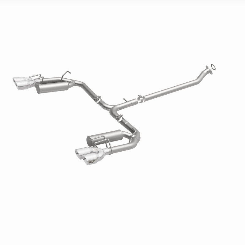 MagnaFlow 18-19 Toyota Camry XSE 2.5L (FWD) Street Series Cat-Back Exhaust w/4in Polished Quad Tips
