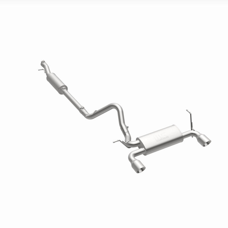MagnaFlow Cat-Back 12-16 Jeep Wrangler GT 3.6L V6 Black Tips