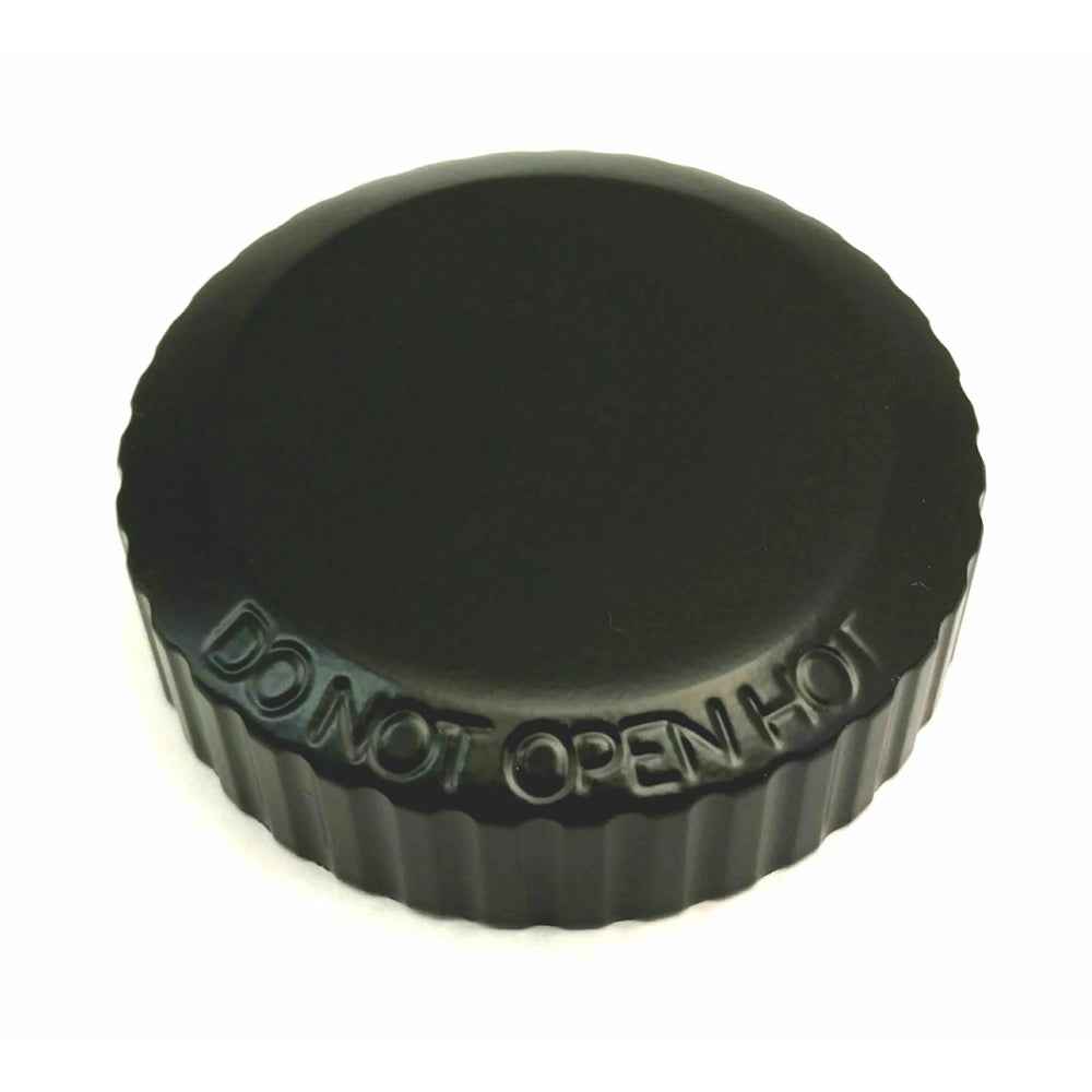Coolant Cap Cover Aluminum Satin Black Roto-fab 10164109