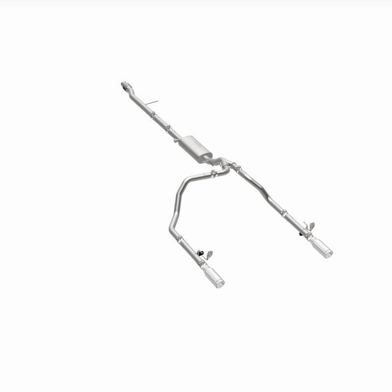 MagnaFlow 2019 Chevy Silverado 1500 V8 5.3L/V6 4.3 Street Series Dual Exit Exhaust w/ Polished Tips