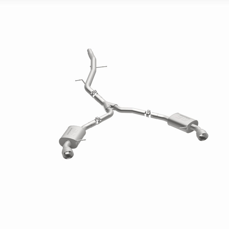 MagnaFlow 18-19 Audi A5 Dual Exit Polished Stainless CatBack Exhaust - 3in Main Piping Diameter