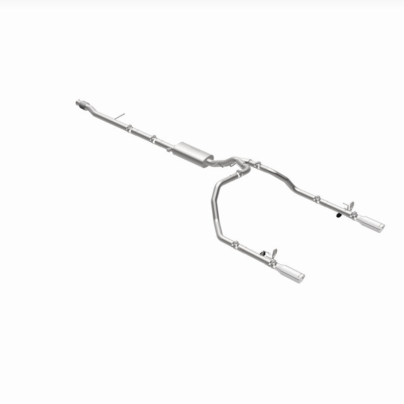 MagnaFlow 2019 Chevy Silverado 1500 V8 5.3L/V6 4.3 Street Series Dual Exit Exhaust w/ Polished Tips