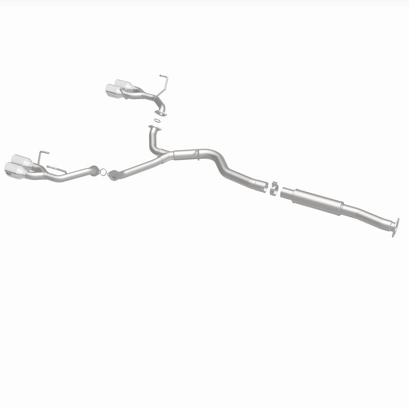 MagnaFlow SYS Cat-Back 15-17 Subaru WRX Sti 2.5L Polished 3in Tips