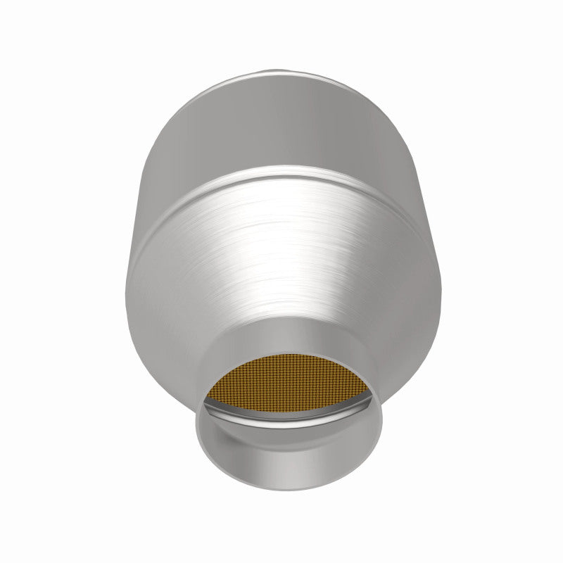 MagnaFlow Conv Univ 2.5in Inlet/Outlet Center/Center Round 3in Body L x 5in W x 8.75in Overall L