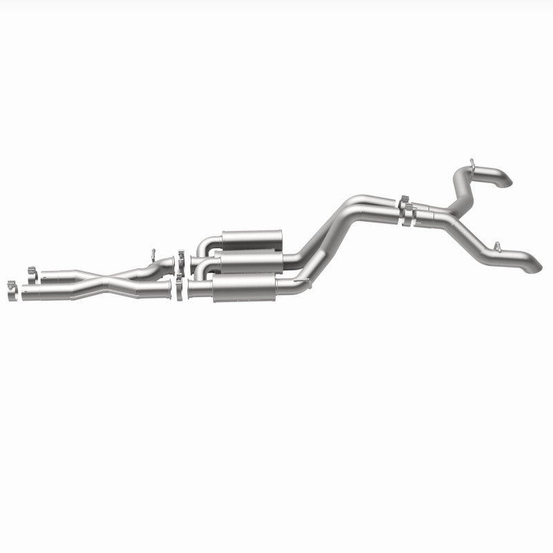 MagnaFlow Cat-Back 2021 Jeep Wrangler 6.4L Rock Crawler Series Dual Exit Stainless Exhaust