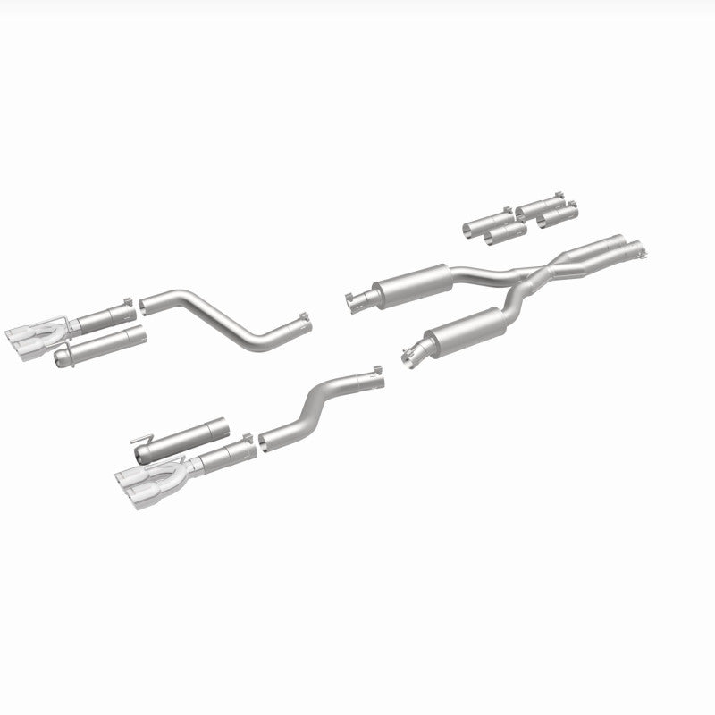 MagnaFlow 2017+ Dodge Challenger 409 SS Polished 3in Quad Tips Cat-Back Exhaust