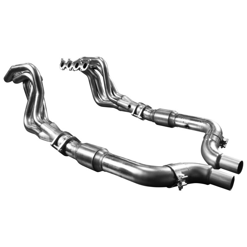 Kooks 15-24 Ford Mustang GT V8 5.0L 1-7/8in SS Headers w/ Catted Connection Pipe