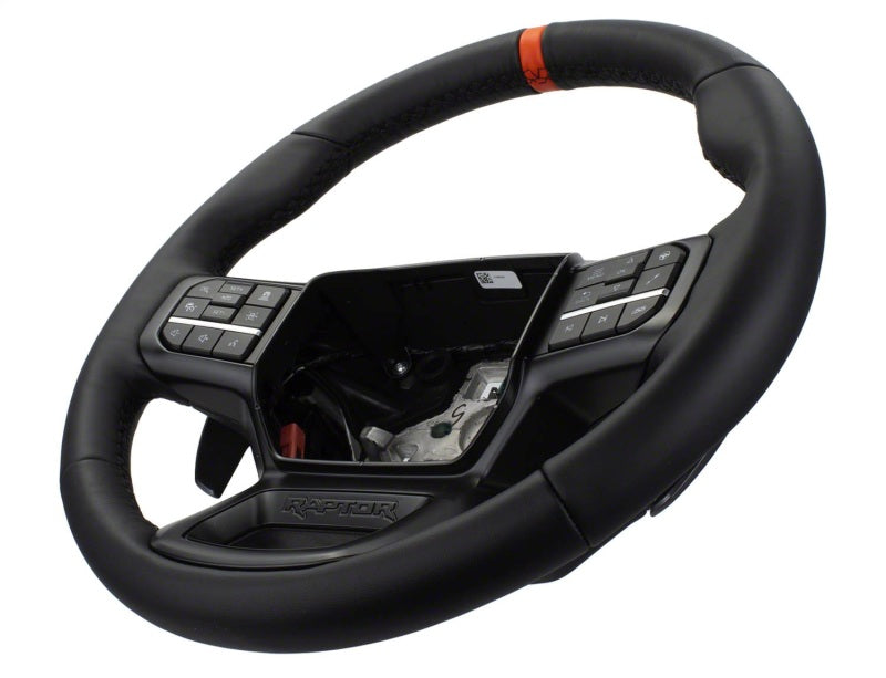 Ford Racing 2021+ F-150 Raptor Steering Wheel Kit - Black