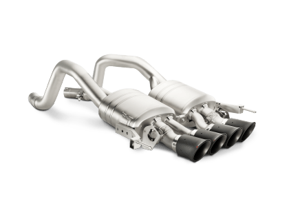 Akrapovic 14-17 Chevrolet Corvette Z06 (C7) Slip-On Line (Titanium) w/ Carbon Tips