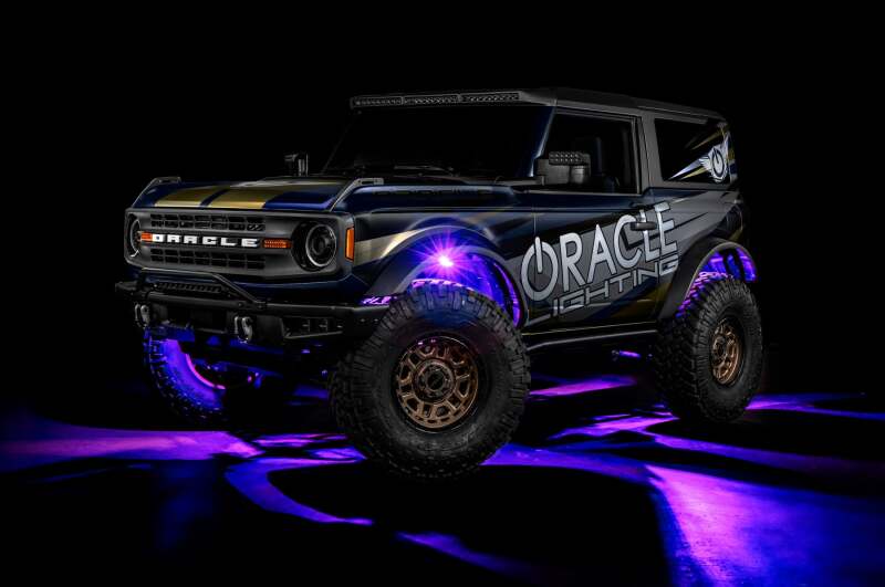 Oracle Underbody RGB+W Wheel Well Rock Light Kit - 4 PCS - ColorSHIFT
