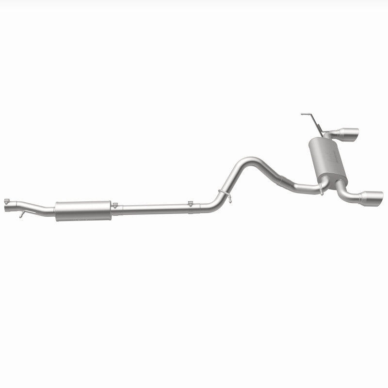 MagnaFlow Cat-Back 12-16 Jeep Wrangler GT 3.6L V6 Black Tips