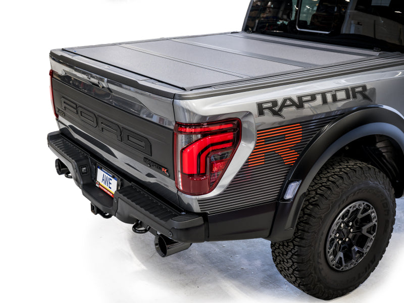 AWE Gen 3 Raptor R SwitchPath Exhaust - Diamond Black Tips