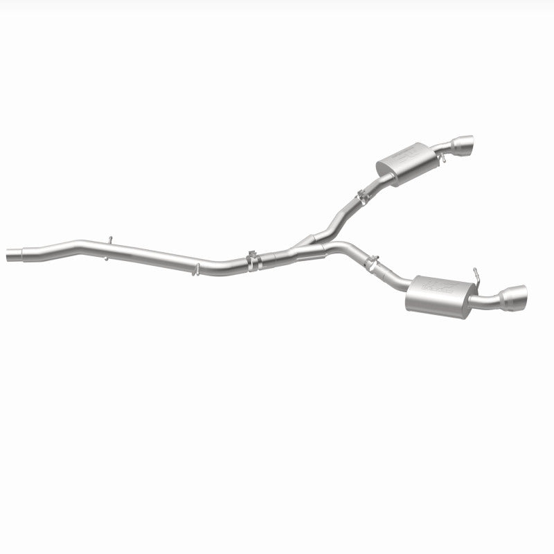 MagnaFlow 18-19 Audi A5 Dual Exit Polished Stainless CatBack Exhaust - 3in Main Piping Diameter