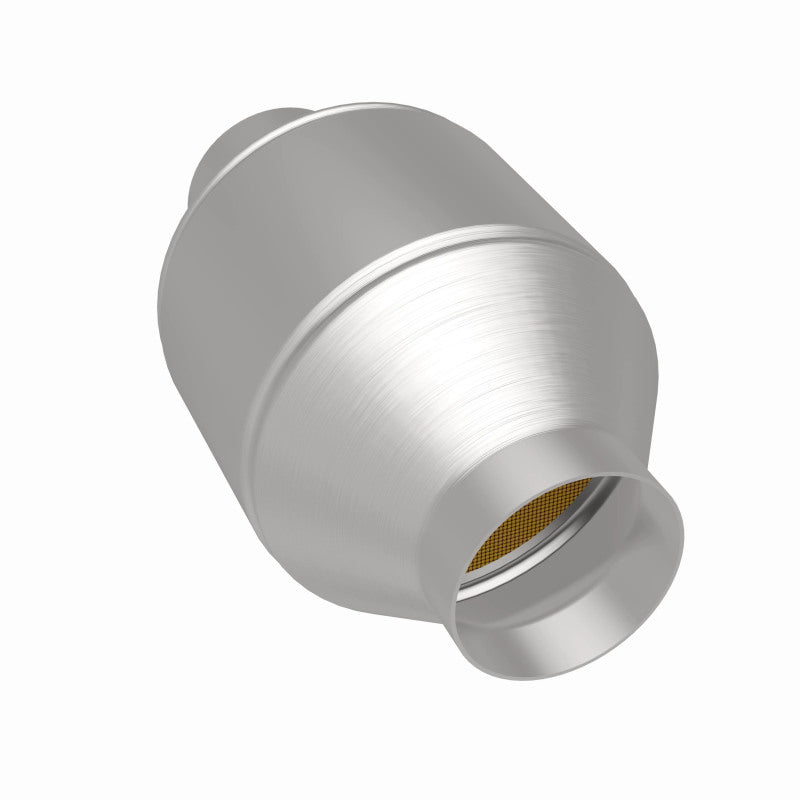 MagnaFlow Conv Univ 2.5in Inlet/Outlet Center/Center Round 3in Body L x 5in W x 8.75in Overall L