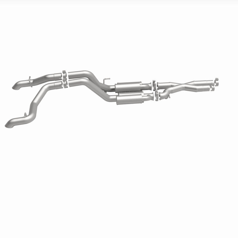 MagnaFlow Cat-Back 2021 Jeep Wrangler 6.4L Rock Crawler Series Dual Exit Stainless Exhaust