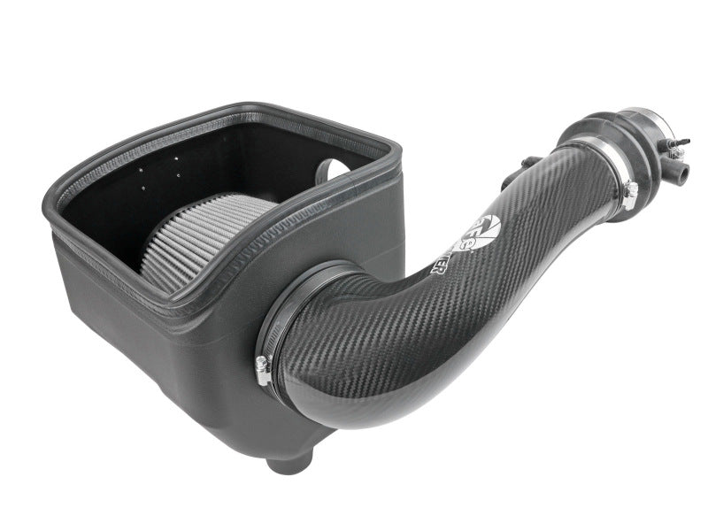 aFe 19-23 Nissan Patrol 4.8L L6 Track Series Carbon Fiber Intake System w/Pro DRY S Filter