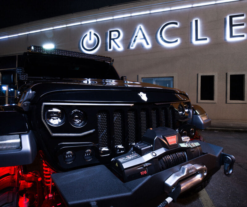 Oracle Black Series - 7D 8 36W Dual Row LED Light Bar - 6000K
