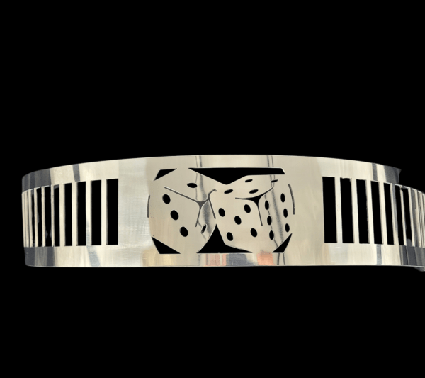 Blingz Beauty Bandz, 14" Diameter, 3" Tall Air Cleaner Grill - Craps