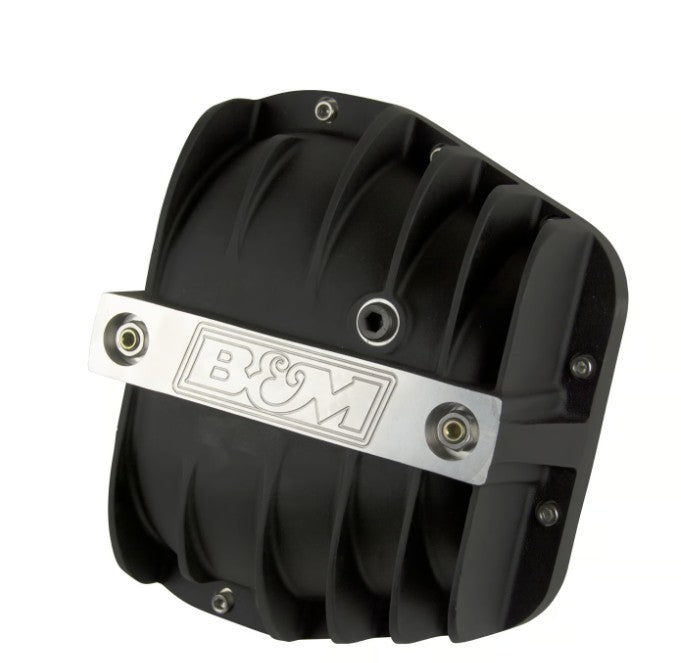B&M Hi-Tek Aluminum Differential Cover for Ford 9.75-inch - Black 41298